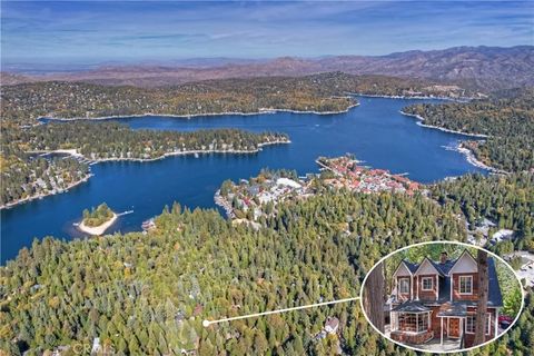 Tiny photo for 329 Summit Road, Lake Arrowhead, CA 92352 (MLS # IG25270154)
