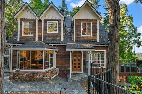 Tiny photo for 329 Summit Road, Lake Arrowhead, CA 92352 (MLS # IG25270154)