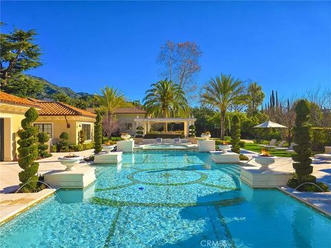 Tiny photo for 100 Palm Hill Lane, Bradbury, CA 91008 (MLS # AR26010938)