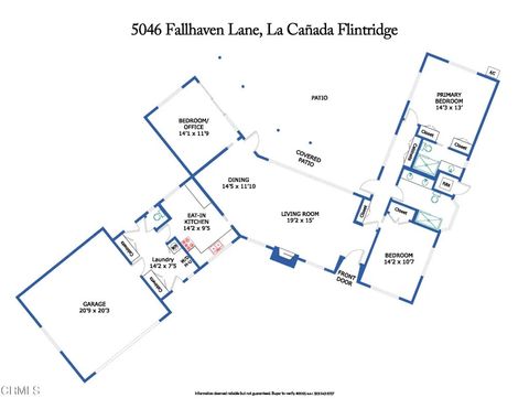 Tiny photo for 5046 Fallhaven Lane, La Canada Flintridge, CA 91011 (MLS # P1-24684)