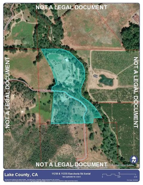 Tiny photo for 11255 Rancheria Rd, Upper Lake, CA 95485 (MLS # LC25245069)