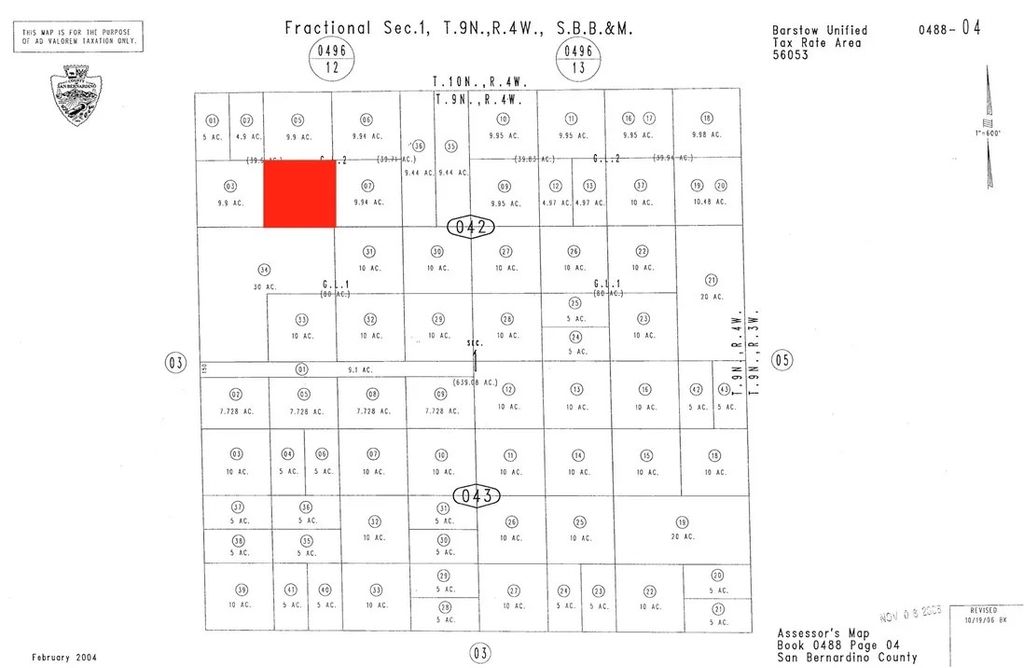 Photo of 0 South of Cook Rd, Barstow, CA 92347 (MLS # IG25278656)