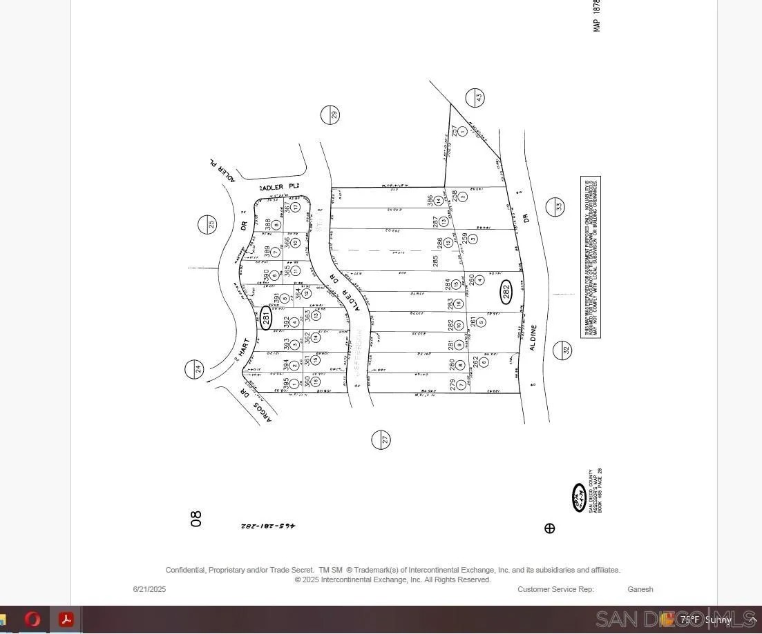 4306 Aldine Dr 1 to 6, 1 to 3 total 9 lots