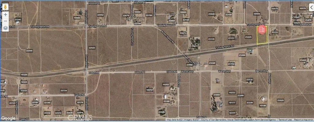 Photo of 0 Tussing Ranch Road, Apple Valley, CA 92308 (MLS # HD26223554)