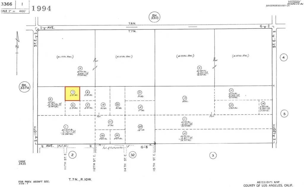 Photo of 0 111th, Lancaster, CA 93535 (MLS # IV26156721)