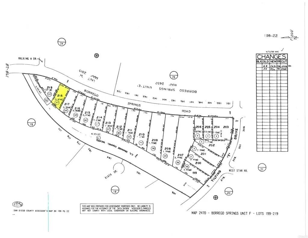 Photo of Borrego Springs Rd lot 218, Borrego Springs, CA 92004 (MLS # NDP2402892)
