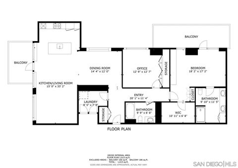 Tiny photo for 1388 Kettner Blvd #3502, San Diego, CA 92101 (MLS # 250018754)
