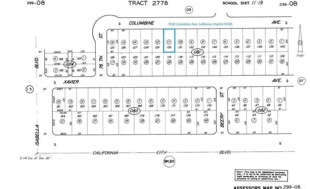 Photo of 7630 Columbine, California City, CA 93505 (MLS # HD26085642)