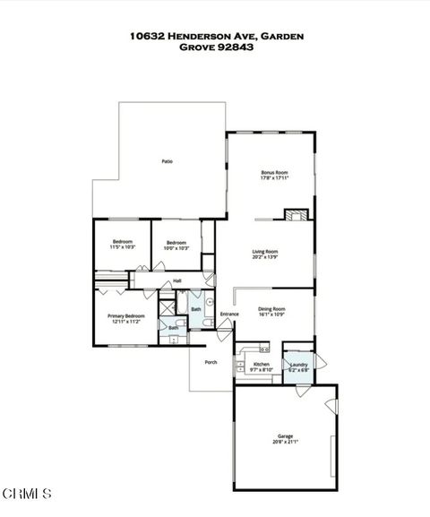 Tiny photo for 10632 Henderson Avenue, Garden Grove, CA 92843 (MLS # P1-24689)