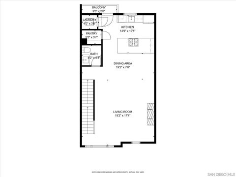 Tiny photo for 3740 3rd Ave #A4, San Diego, CA 92103 (MLS # 250038769)