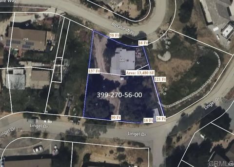 Tiny photo for 703 Lingel Drive, El Cajon, CA 92019 (MLS # PTP2508353)