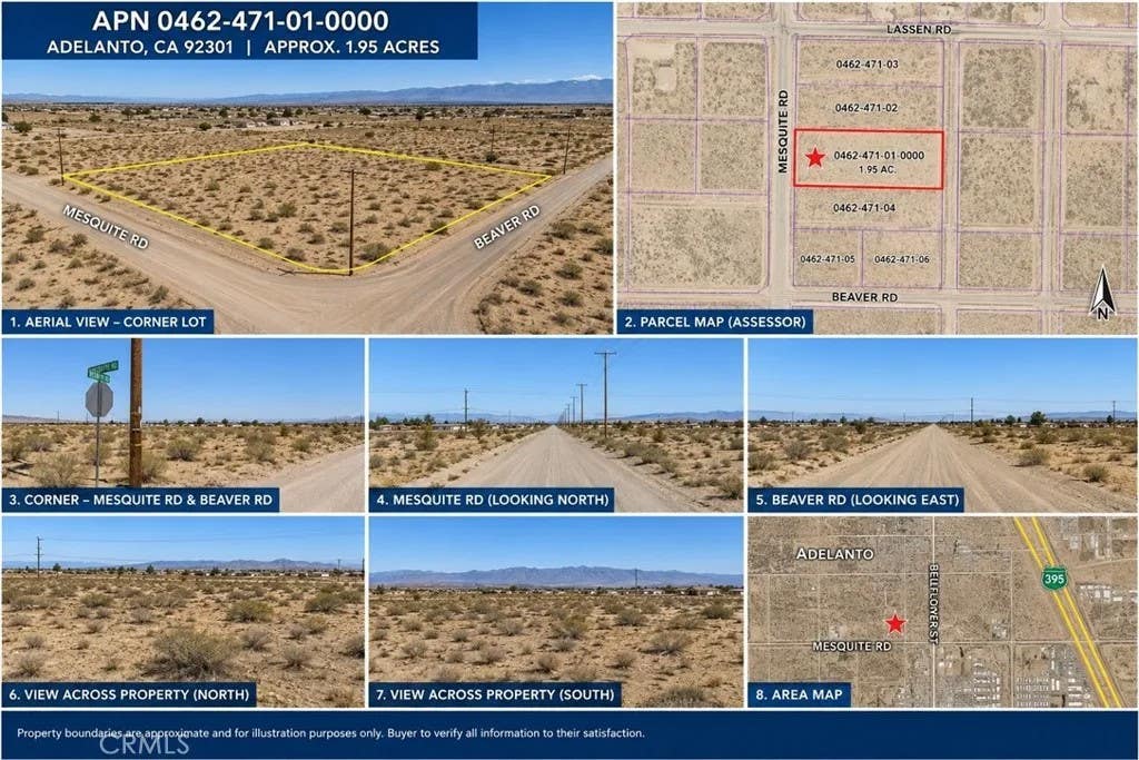 Photo of 0 Mesquite, Adelanto, CA 92301 (MLS # HD26176815)