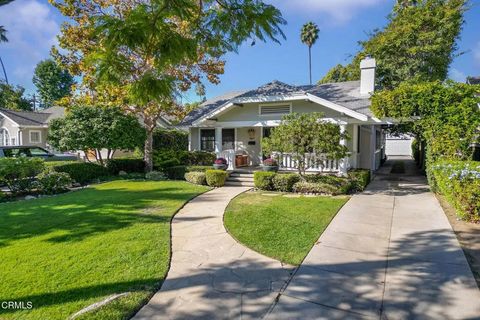 Tiny photo for 1637 Rose Villa Street Street, Pasadena, CA 91106 (MLS # P1-24460)