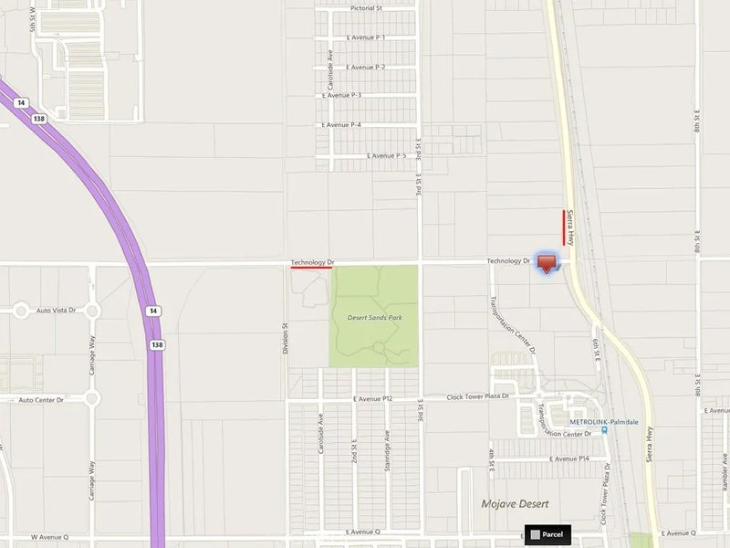 0 SW Corner of Sierra Hwy / P8 (Technology Dr.)