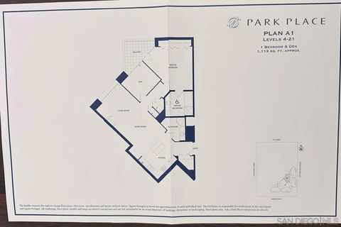 Tiny photo for 700 W Harbor Dr #1306, San Diego, CA 92101 (MLS # 250038407)