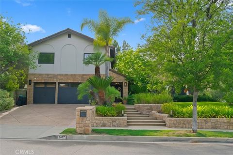 Photo of 3677 Eddingham Avenue, Calabasas, CA 91302 (MLS # SR25275216)