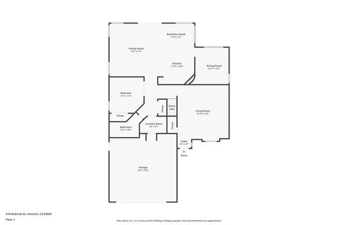 Tiny photo for 318 Redrock Dr, Antioch, CA 94509 (MLS # SR25238710)