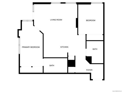 Tiny photo for 206 Park Blvd #704, San Diego, CA 92101 (MLS # 250036674)