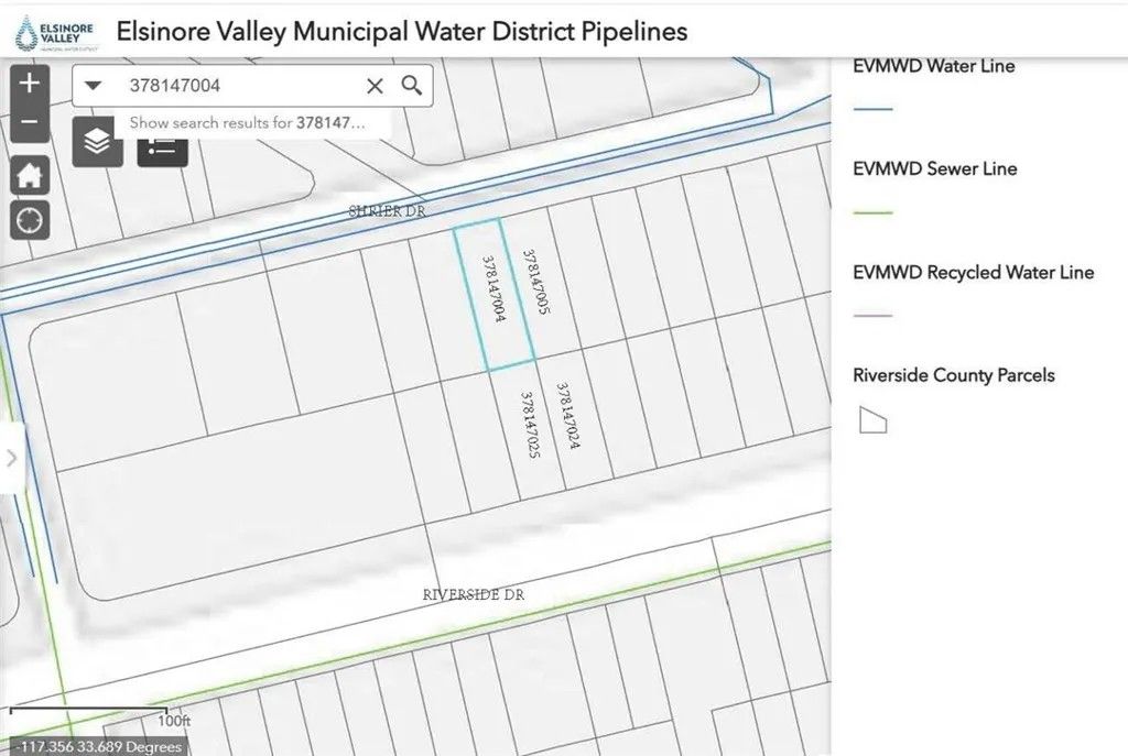 Photo of 0 Shrier, Lake Elsinore, CA 92530 (MLS # SW26008808)