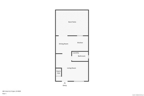Tiny photo for 486 S Anza St, El Cajon, CA 92020 (MLS # 250041860)