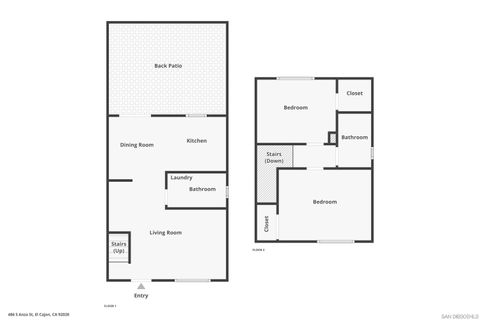 Tiny photo for 486 S Anza St, El Cajon, CA 92020 (MLS # 250041860)