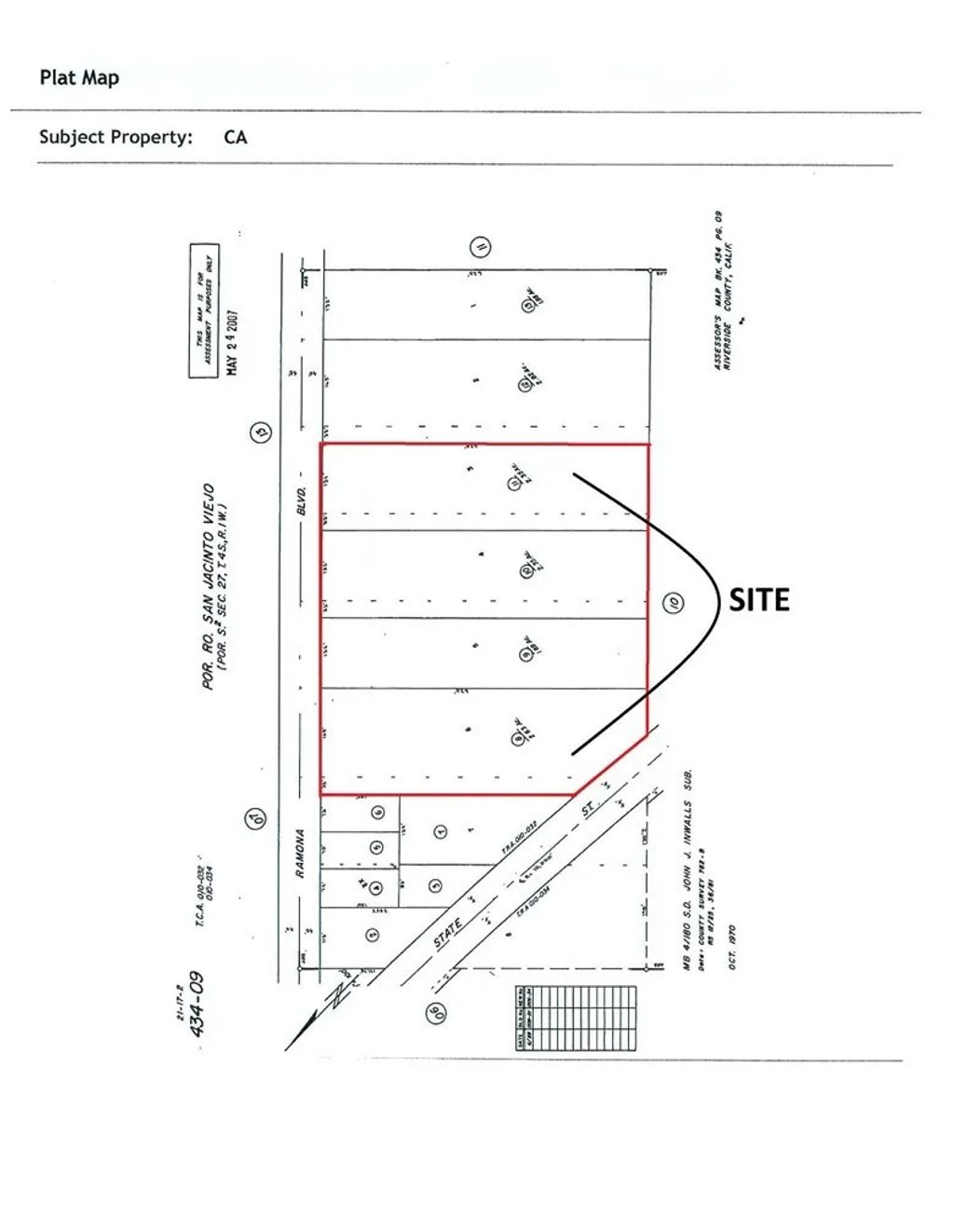 Photo of 0 N State Rd/N Ramona Blvd, San Jacinto, CA 92583 (MLS # WS25165872)