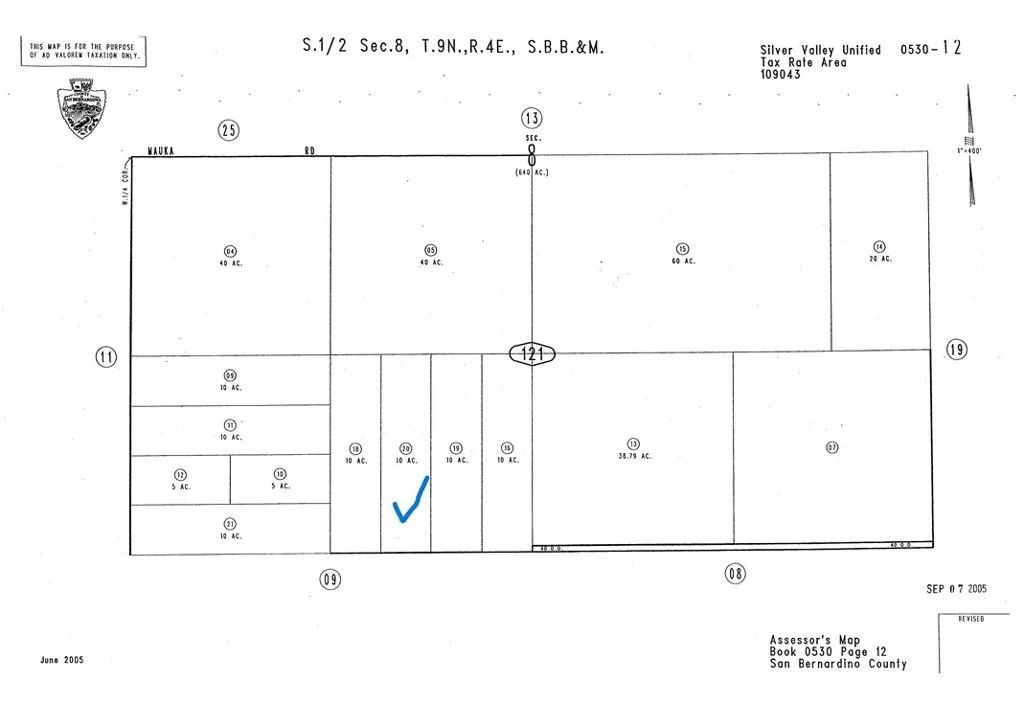 Photo of 0 Valley Center, Newberry Springs, CA 92365 (MLS # SR26113548)