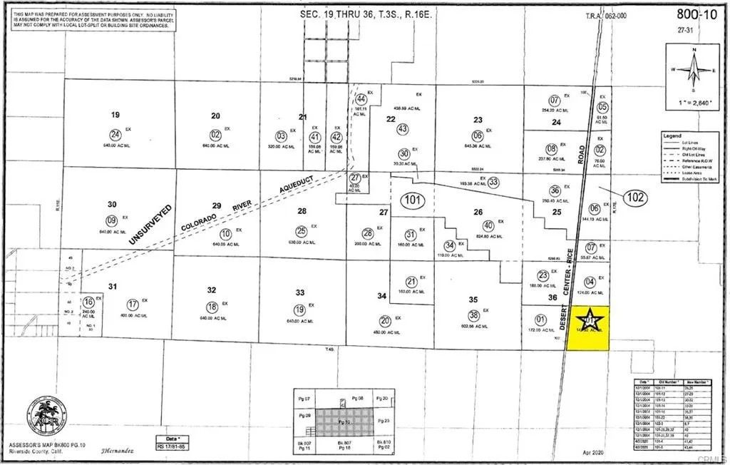 Photo of 0 Rice, Desert Center, CA 92239 (MLS # SW25282125)