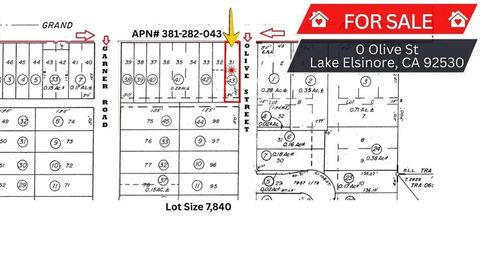 0 Olive Lake Elsinore CA 92530