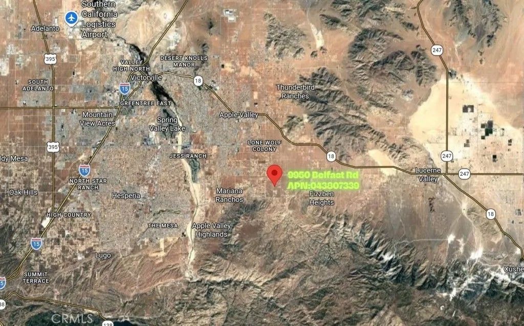 Photo of 9950 Belfast Rd, Apple Valley, CA 92308 (MLS # HD26075147)