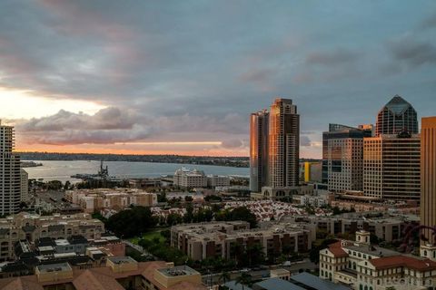 Tiny photo for 645 Front Street #2102, San Diego, CA 92101 (MLS # 250038984)