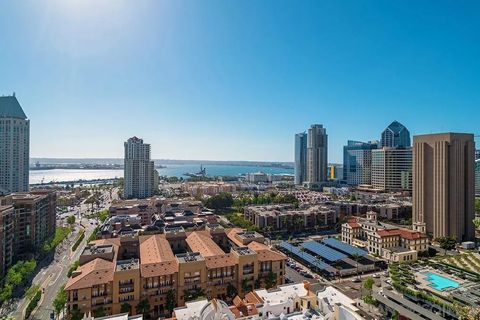 Tiny photo for 645 Front Street #2102, San Diego, CA 92101 (MLS # 250038984)