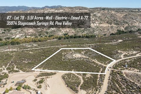 35956 Stagecoach Springs Rd 2-78 Pine Valley CA 91962