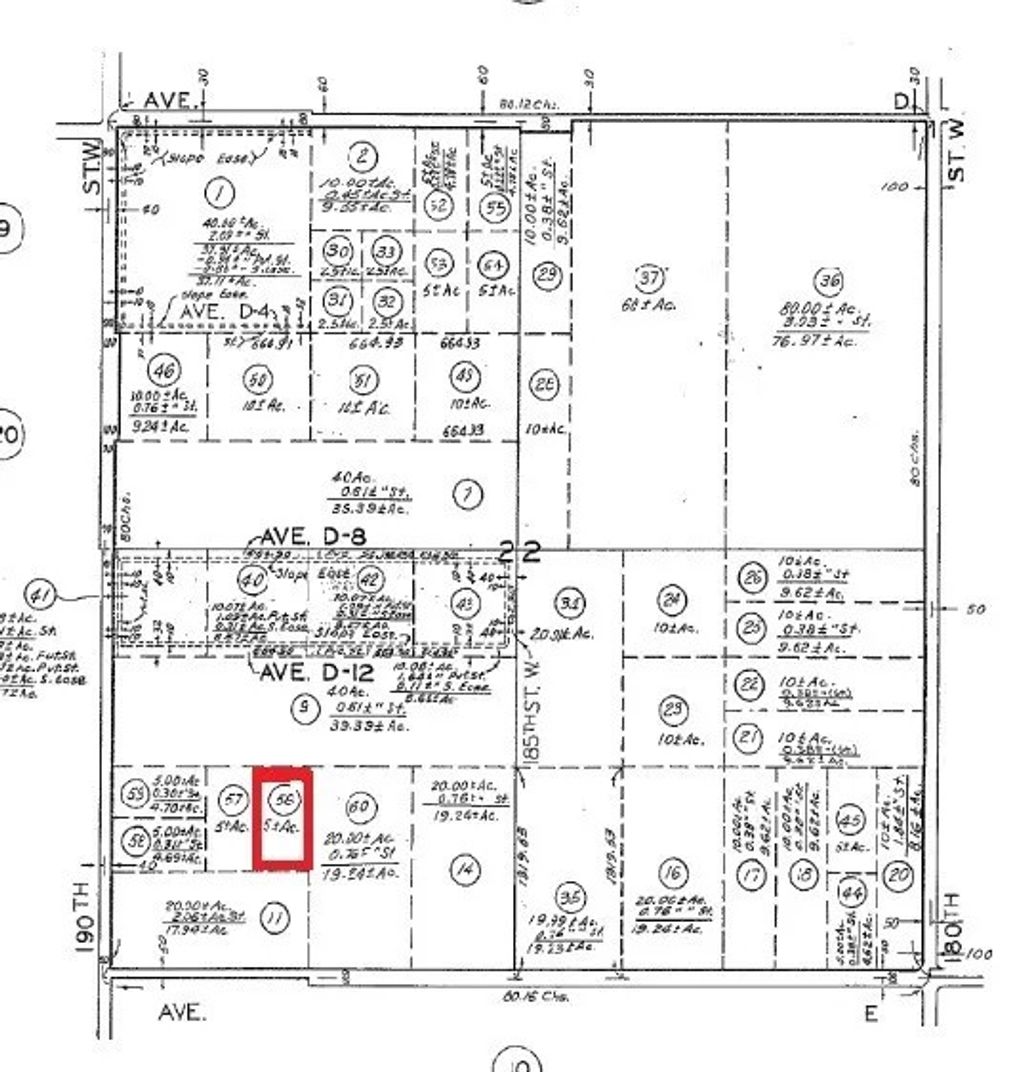 Photo of 0 187th St W and Avenue D12, Fairmont, CA 93536 (MLS # SR25280503)