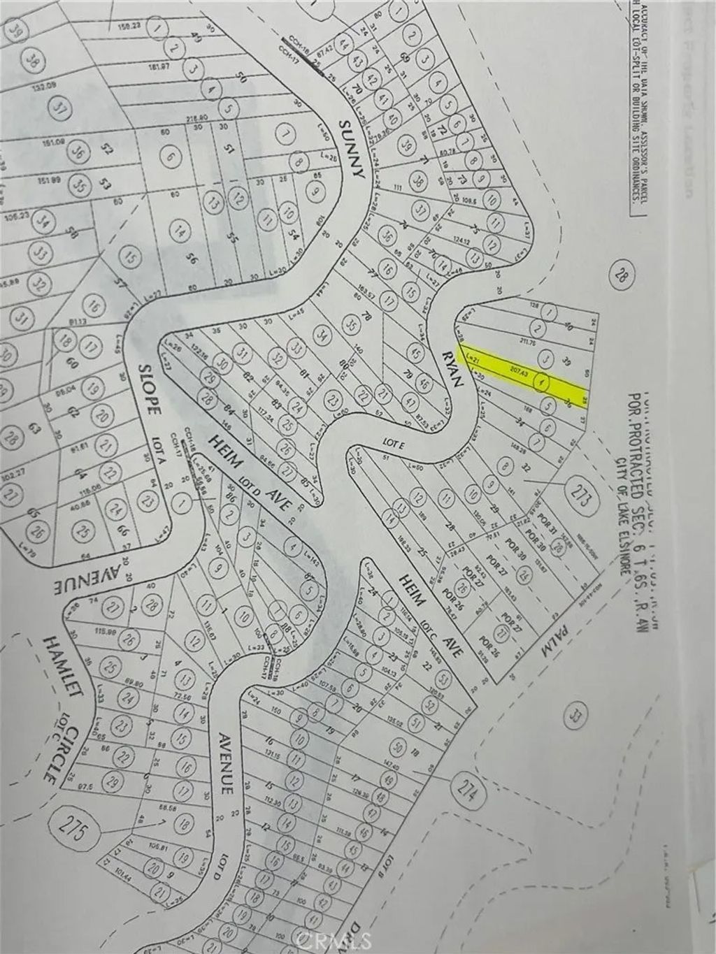 Photo of 0 Ryan Ave, Lake Elsinore, CA 92530 (MLS # SW26007600)