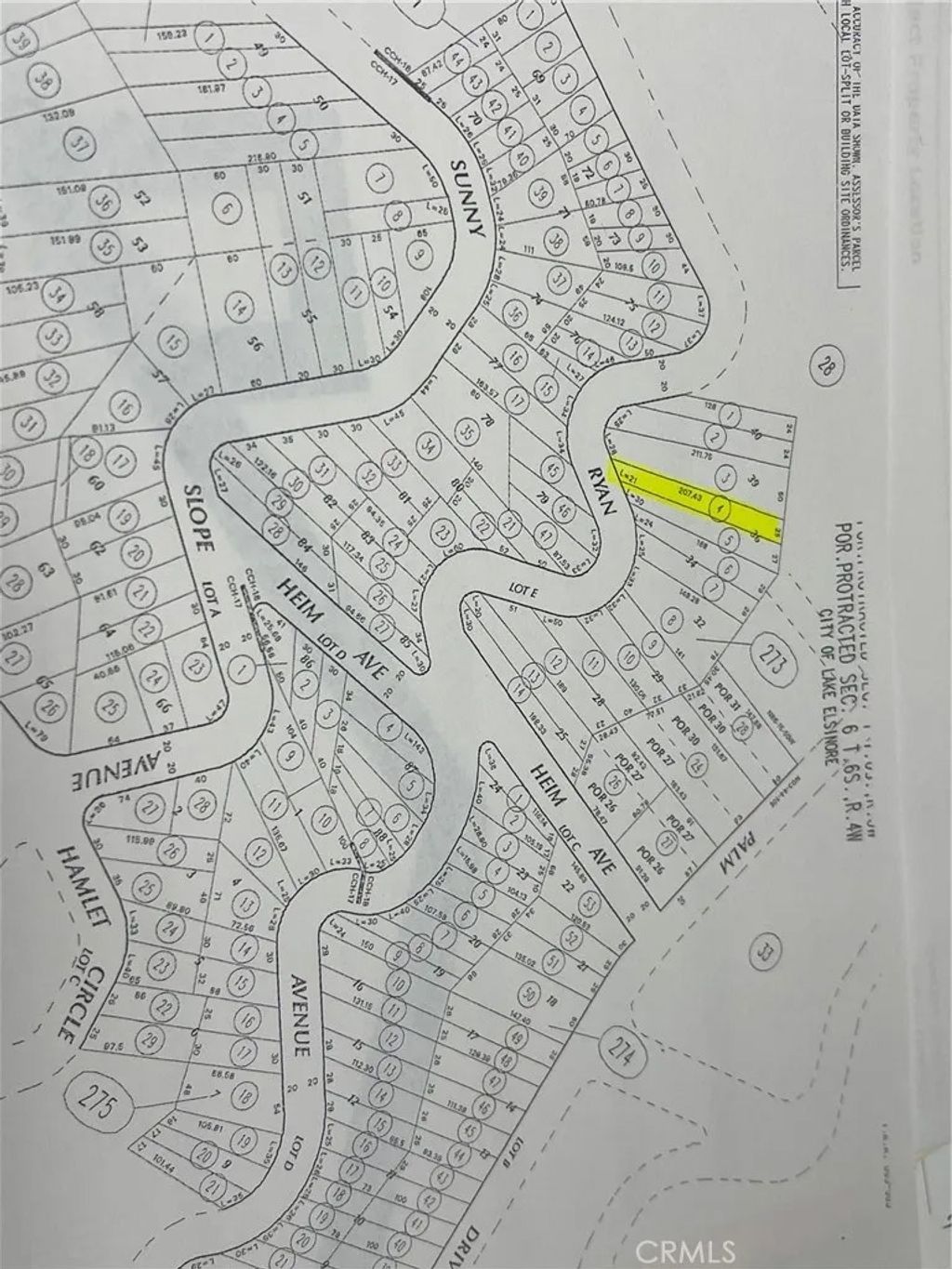 Photo of 0 Ryan Ave, Lake Elsinore, CA 92530 (MLS # SW26007600)