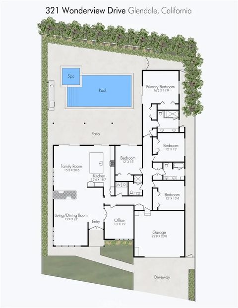 Tiny photo for 321 Wonderview Drive, Glendale, CA 91202 (MLS # GD25252294)