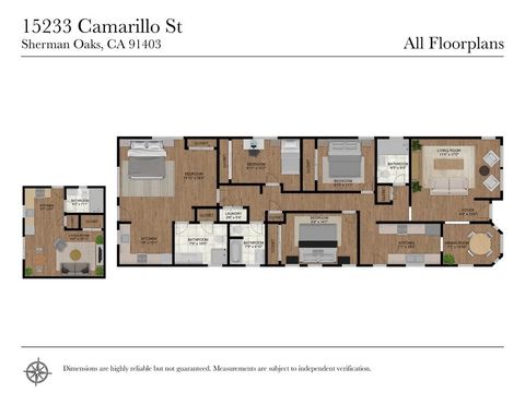 Tiny photo for 15233 Camarillo Street, Sherman Oaks, CA 91403 (MLS # SR25252727)