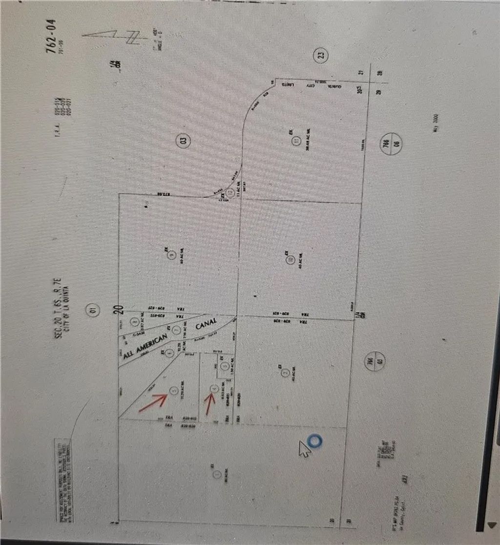 Photo of 0 6.53 Acres M/L In Por Sw 1/4 Of Sec 20 T6s R7e, La Quinta, CA 92253 (MLS # OC25281544)