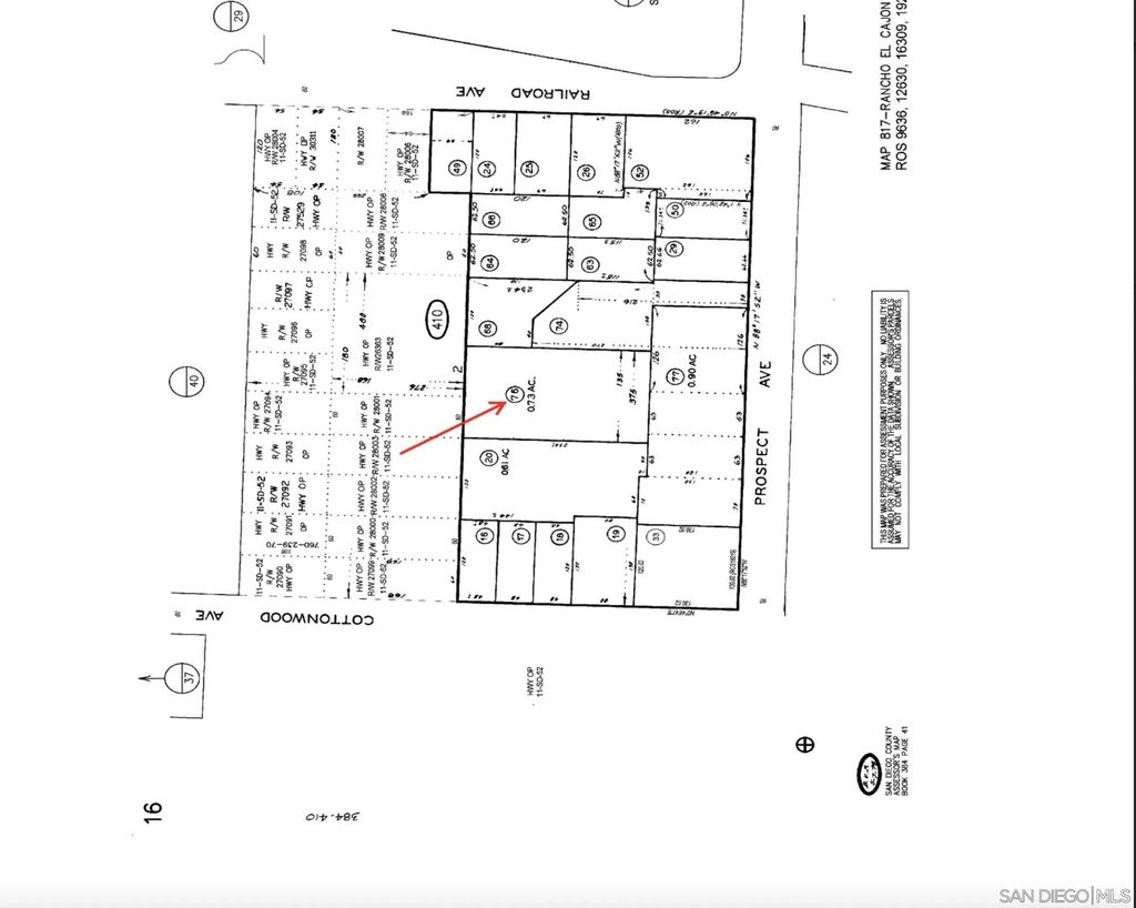 Photo of 0000 Prospect Ave, Santee, CA 92071 (MLS # 250044061)