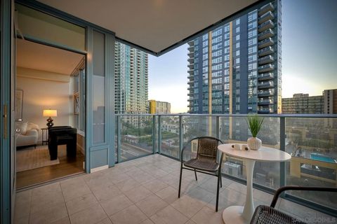 Tiny photo for 1388 Kettner Blvd #609, San Diego, CA 92101 (MLS # 250037068)