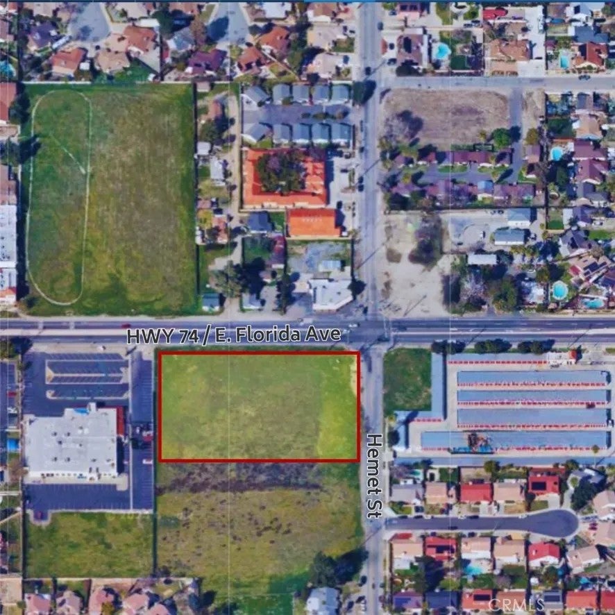 Photo of 0 SWC of Hwy 74 and Hemet, Hemet, CA 92544 (MLS # IG26130600)