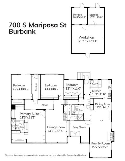 Tiny photo for 700 S Mariposa Street, Burbank, CA 91506 (MLS # BB25235182)