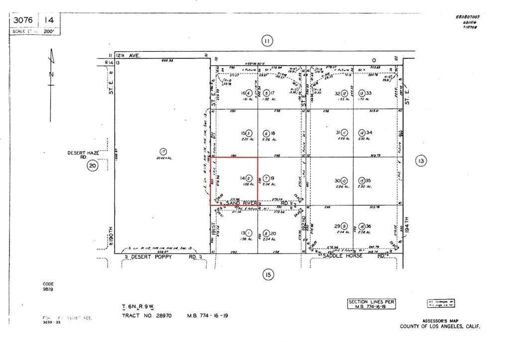 Photo of 0 Vac/Cor Sand River Rd/191 Ste, Palmdale, CA 93591 (MLS # ND26003657)
