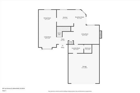 Tiny photo for 601 Las Arenas Court, Bakersfield, CA 93314 (MLS # SR25246144)