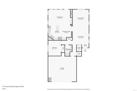 Tiny photo for 1131 Parsons Lndg, San Diego, CA 92154 (MLS # PTP2508298)