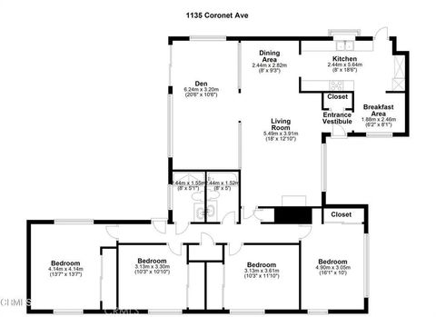 Tiny photo for 1135 Coronet Ave, Pasadena, CA 91107 (MLS # AR25229356)