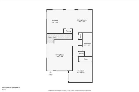 Tiny photo for 4497 Carmen Street, Chino, CA 91710 (MLS # CV25268914)