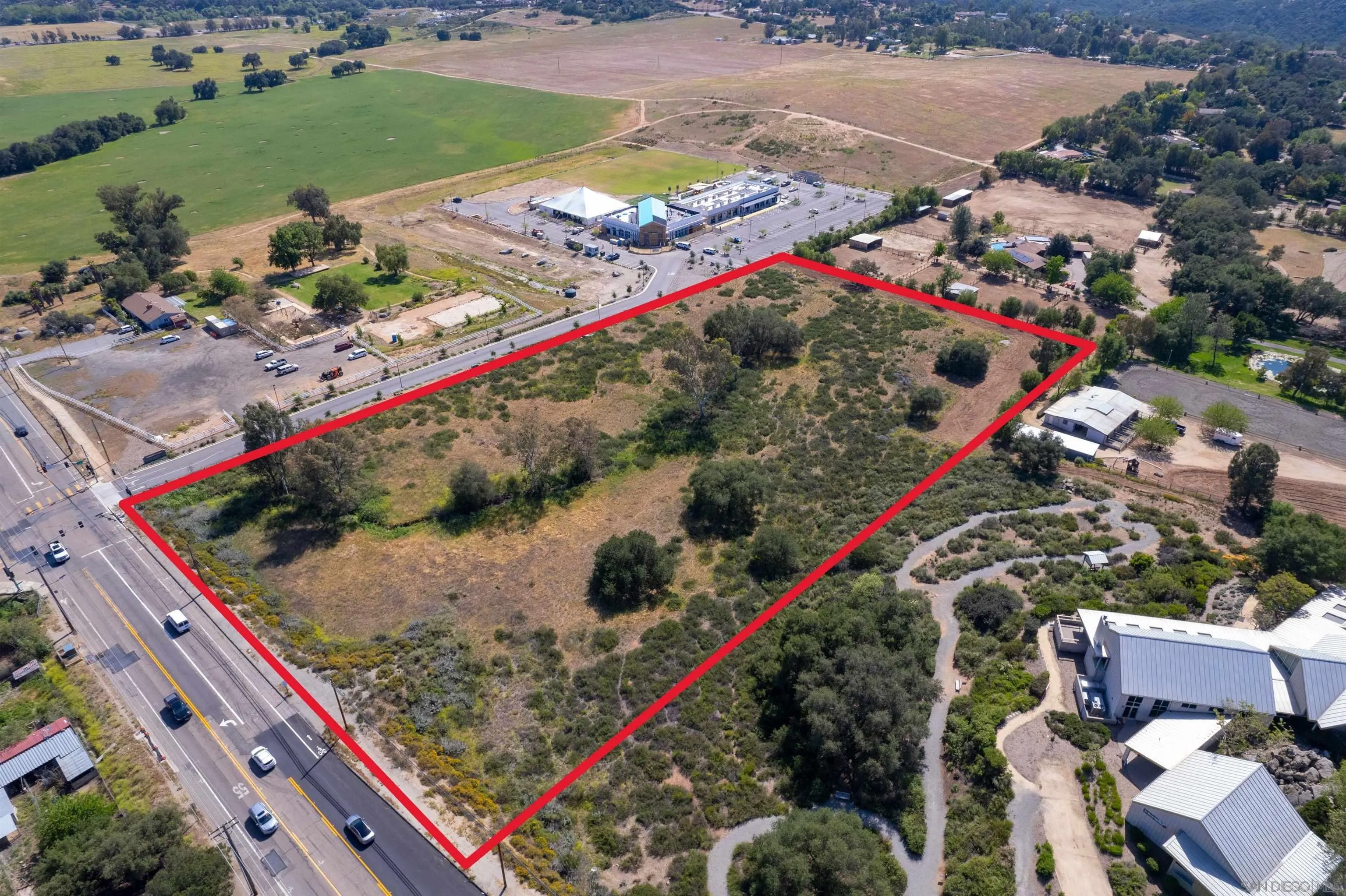 6.58 acres on Cole Grade Rd .