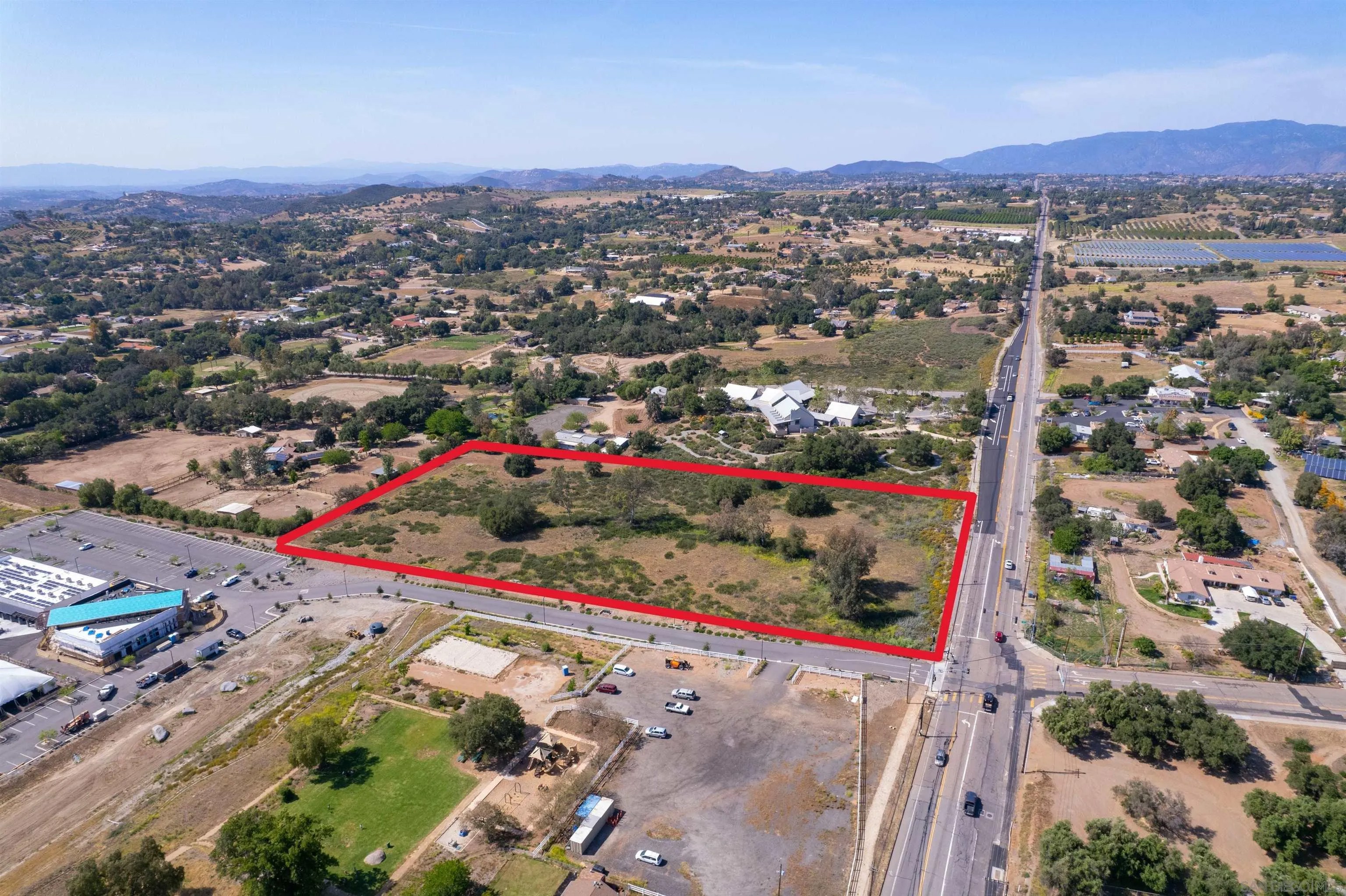 6.58 acres on Cole Grade Rd .